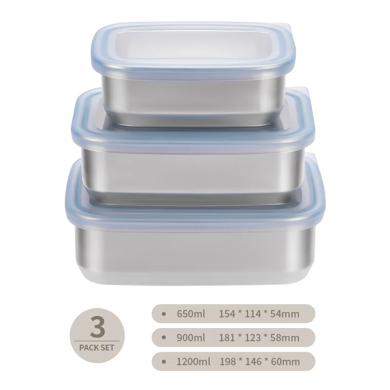 Stainless Steel Food Storage Container China Factory and Wholesale Suppliers