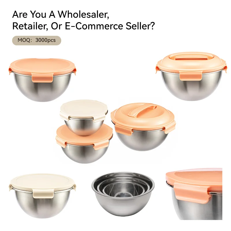 OEM/ODM Multi-Purpose Stainless Steel Kitchen Bowls