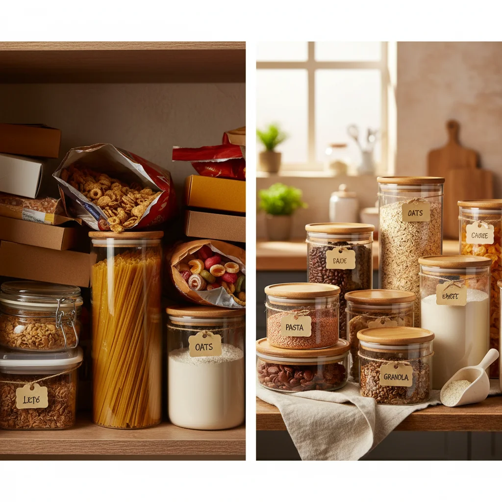 Maximize Kitchen Freshness with Premium Glass Dry Food Storage Containers