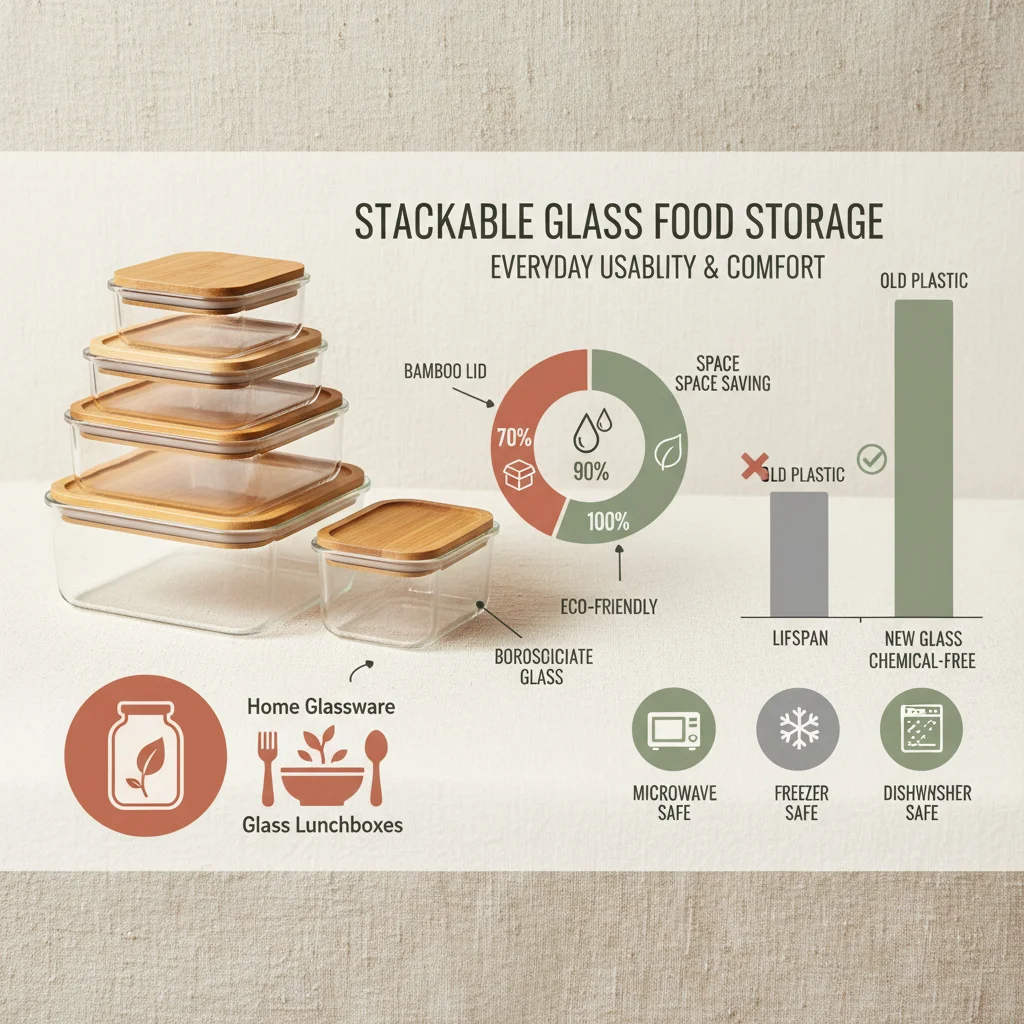 Elevate Your Culinary Experience Premium Glass Storage For Modern Kitchens
