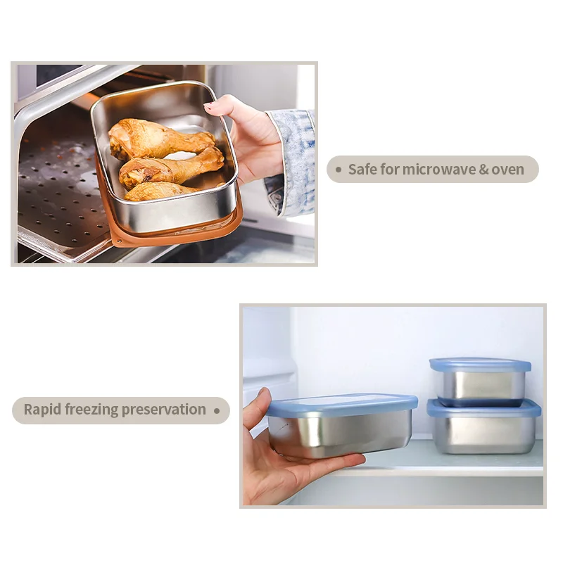 Stainless Steel Food Storage Container China Factory and Wholesale Suppliers