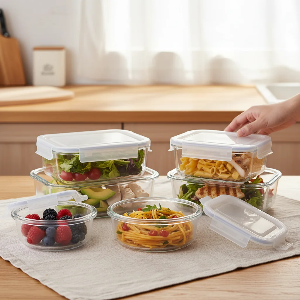 Enhance Food Freshness with Airtight Food Storage Containers Glass