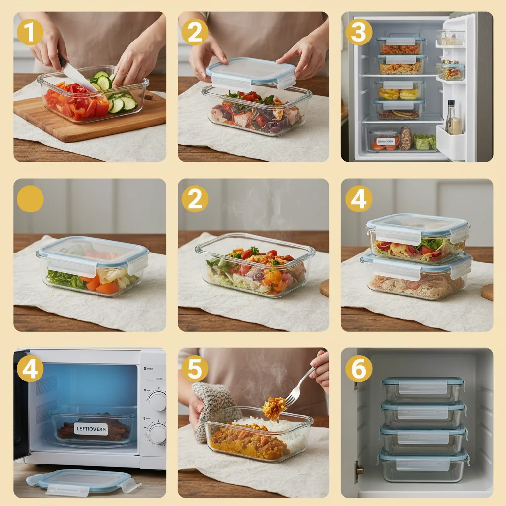 Discover the Benefits of Rectangular Glass Food Storage Containers