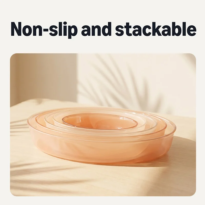 IKOO Private Label Translucent Colored Borosilicate Glass Baking Pan