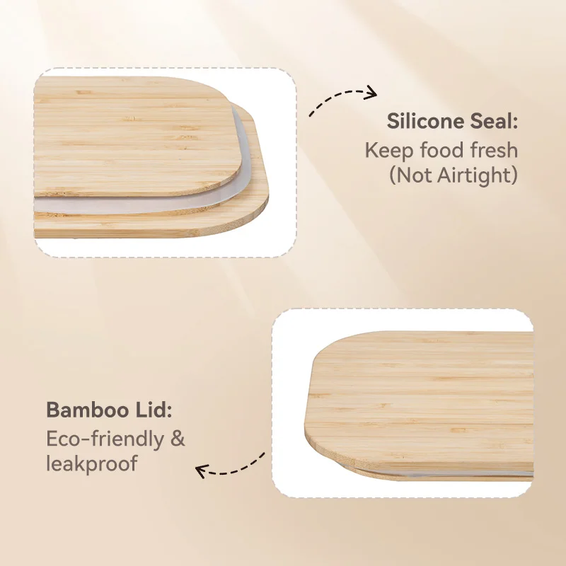 IKOO Borosilicate Glass Food Storage Containers Wholesale Price