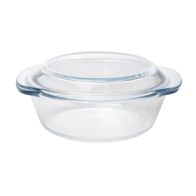 Borosilicate Glass Casserole Dish -40°C to 560°C Heat Resistant 1