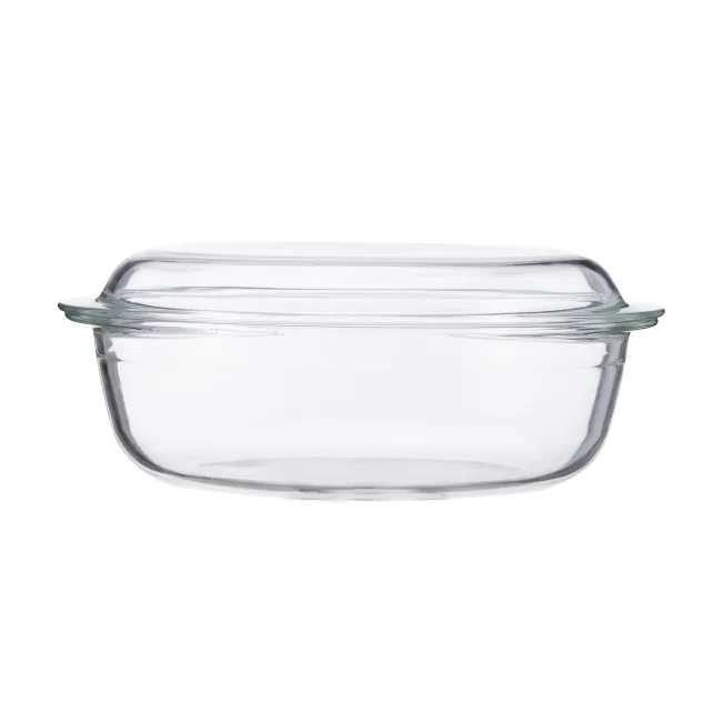 Borosilicate Glass Casserole Dish -40°C to 560°C Heat Resistant 2
