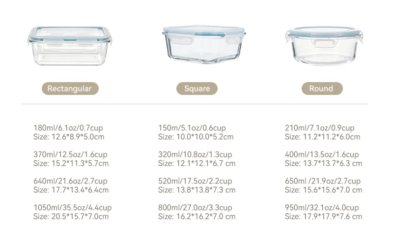 borosilicate glass container (2)