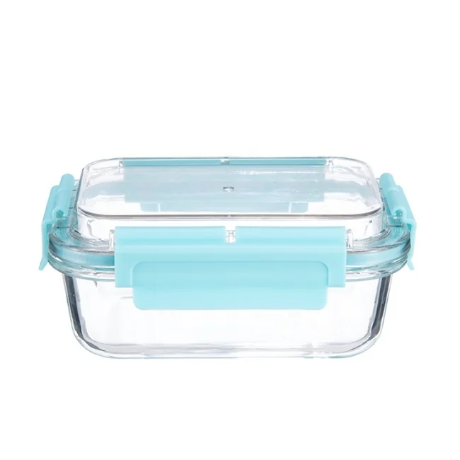 Borosilicate Glass Food Container 1050ml with Snap Lock Lid 0
