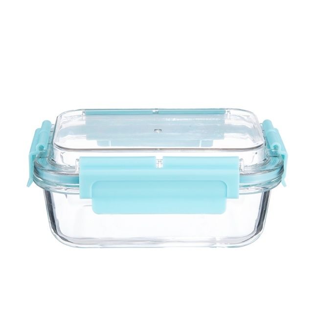 Borosilicate Glass Food Container 1050ml with Snap Lock Lid