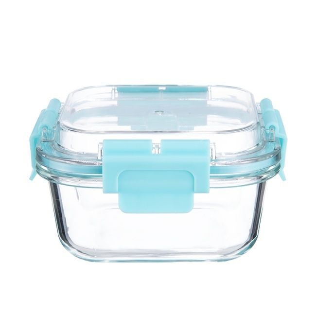 Borosilicate Glass Food Container 1050ml with Snap Lock Lid