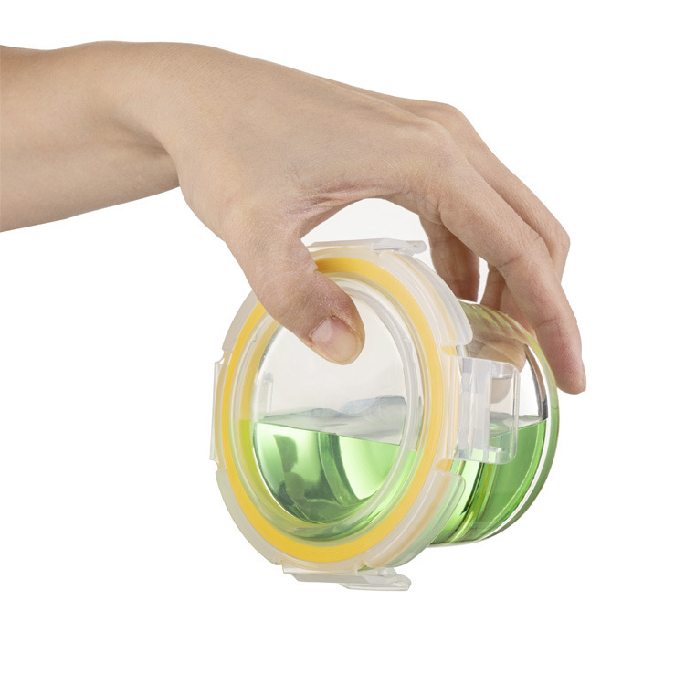 IKOO Leak Proof Glass Baby Food Container with Lids