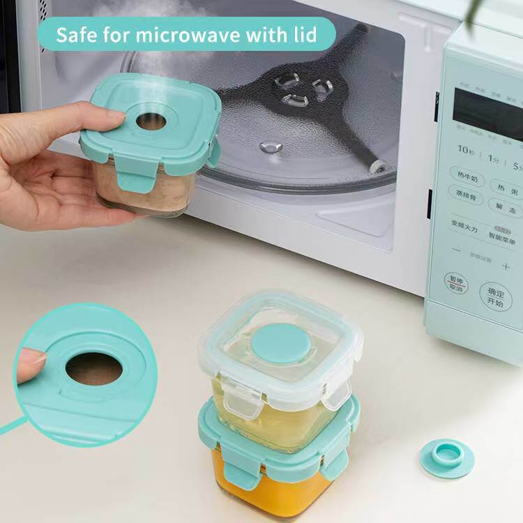IKOO Good Grips Smart Seal Leakproof Mini Glass Airtight Container Set