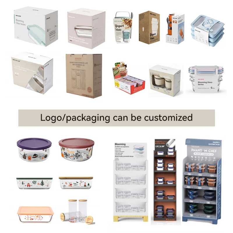 High Borosilicate Glass Measuring Cup with Lid Microwave Safe