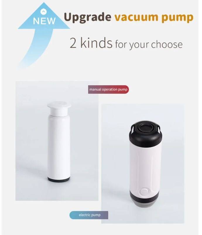 IKOO Vacuum Glass Food Container with Lid for Food Freshness Preservation
