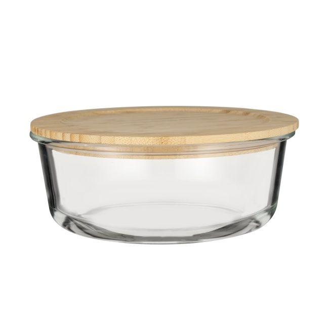 BPA Free Glass Meal Prep Food Storage Containers with Bamboo Lid