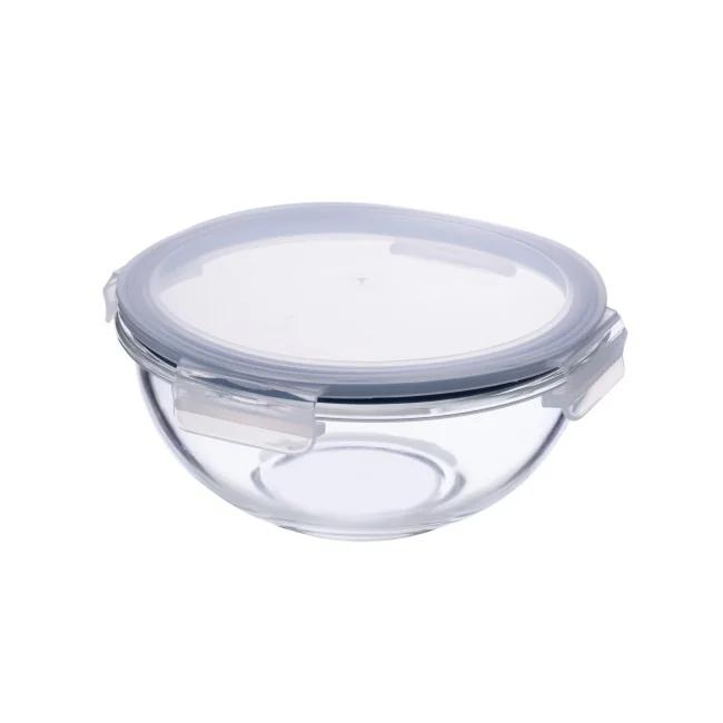 IKOO Borosilicate Glass Mixing Bowl with PP Lid 180ml to 3500ml 1
