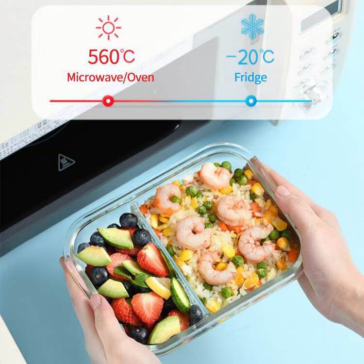 IKOO High Borosilicate Glass Airtight BPA-Free Vacuum Glass Storage Container