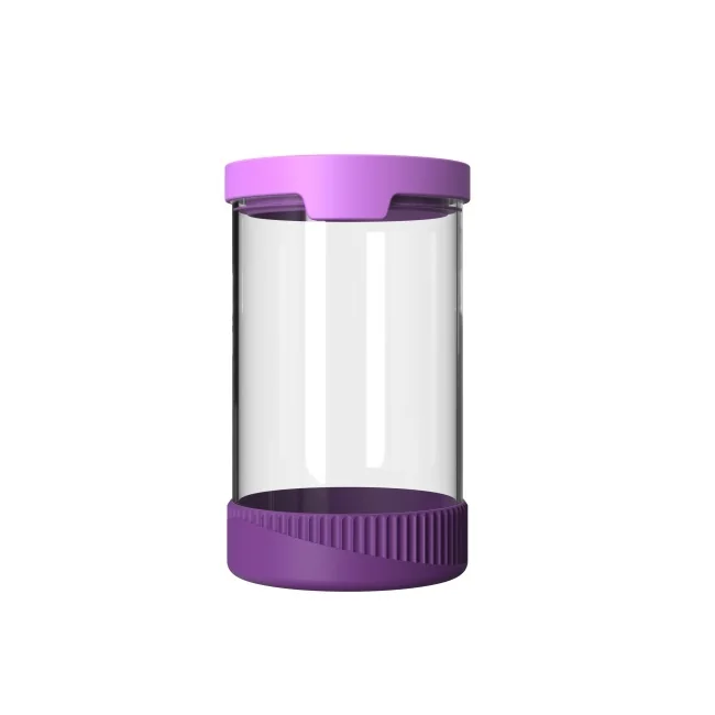 IKOO High Borosilicate Glass Canister with Tempered Glass Lid – 450ml to 2000ml 1