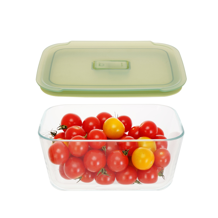 IKOO Modern and Stylish Glass Container with PP Lid Exporters