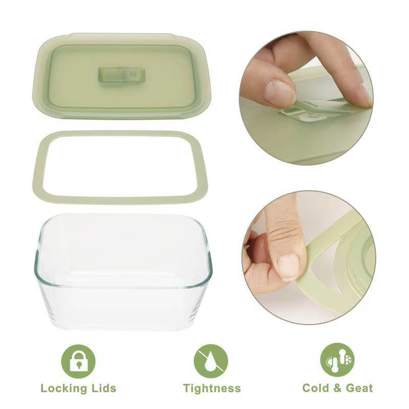 IKOO Modern and Stylish Glass Container with PP Lid Exporters