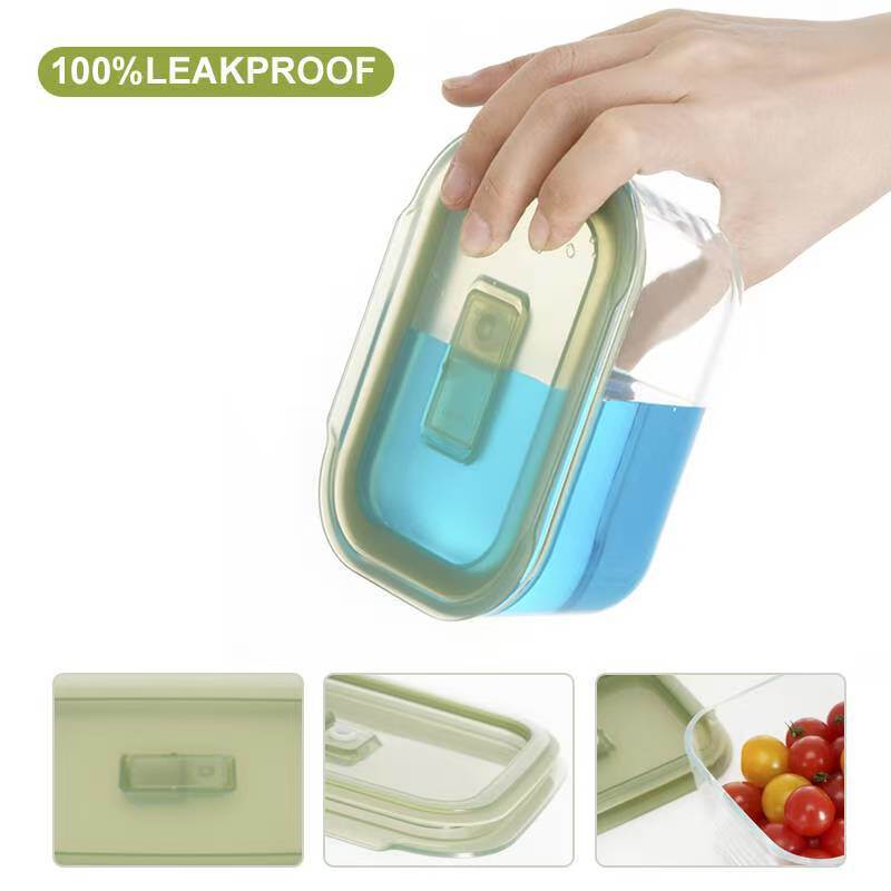 IKOO Modern and Stylish Glass Container with PP Lid Exporters