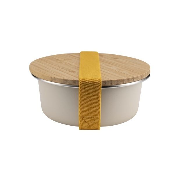 IKOO Reusable Stainless Steel Food Containers with Bamboo Cutting Board Lids