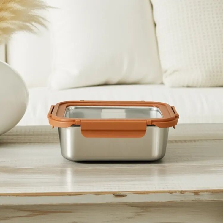 IKOO Factory 304 Stainless Steel food storage containers with lids