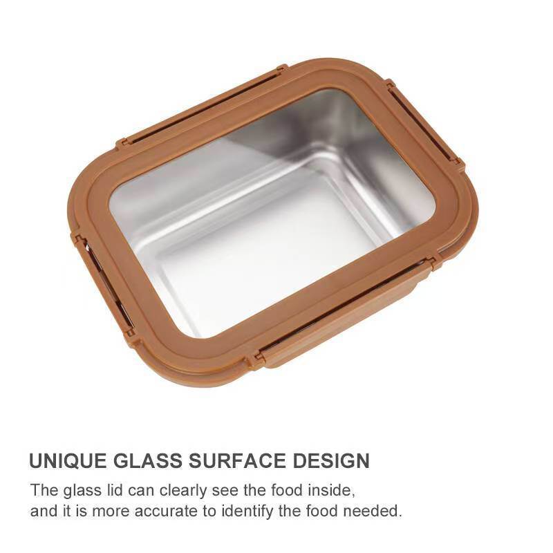 IKOO Factory 304 Stainless Steel food storage containers with lids
