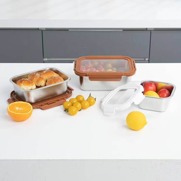 IKOO Factory 304 Stainless Steel food storage containers with lids