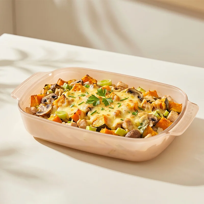 IKOO Source Supplier Oven Safe Glass Baking Dish