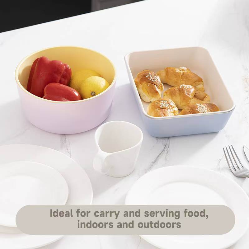 Non-stick Coating Borosilicate Glass Food Container with Airtight Glass Lid