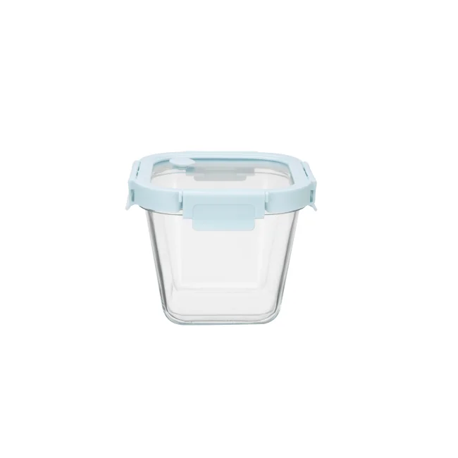 Oven Safe Freezer Safe Dishwasher Safe Glass Food Container with Vented Glass Lid and High Borosilicate Glass 2