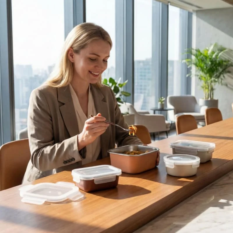 Brand Support Stainless Steel Meal Prep Containers