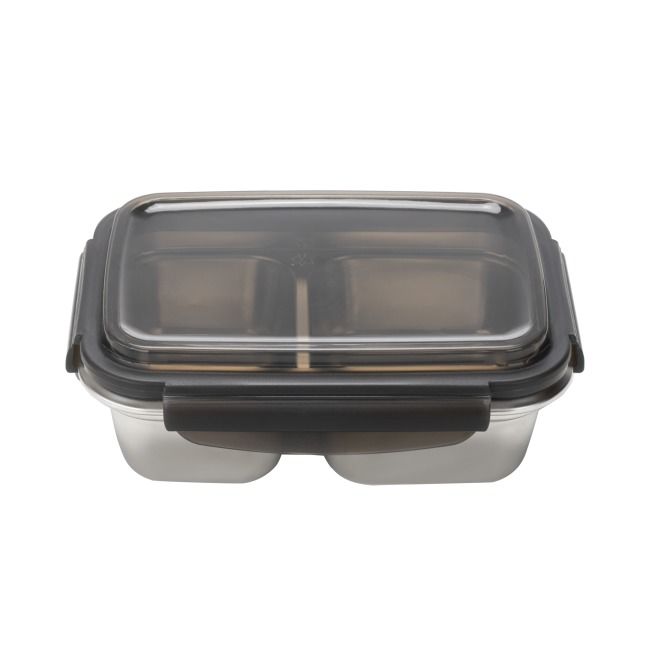 IKOO Stainless Steel Food Container with Divider and Handle