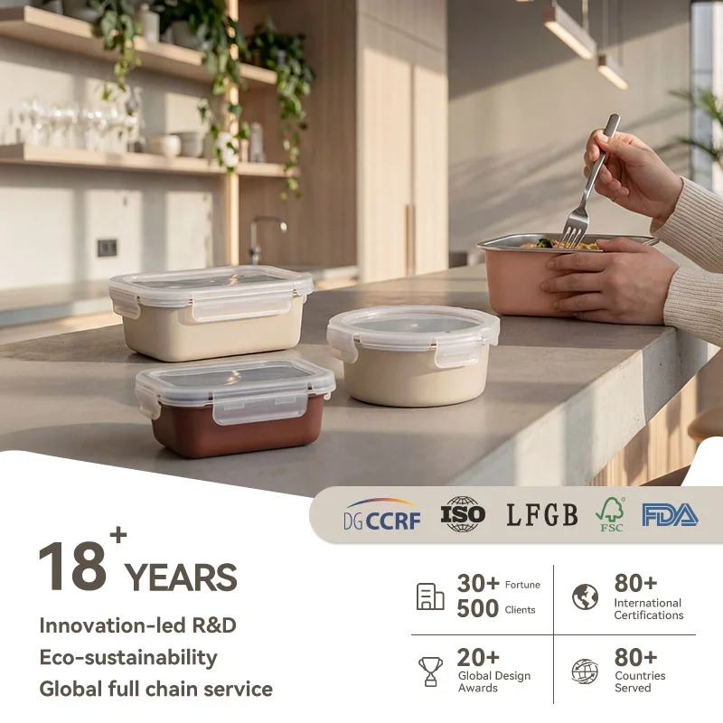 Brand Support Stainless Steel Meal Prep Containers