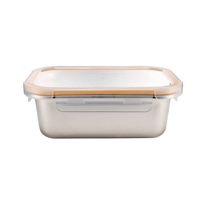 IKOO Stainless Steel Food Storage Containers with BPA-Free PP Lids