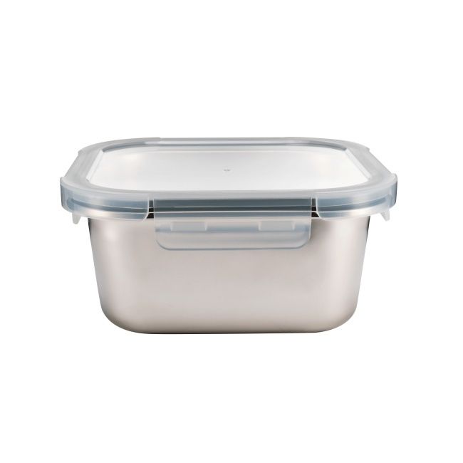 IKOO Stainless Steel Food Storage Containers with BPA-Free PP Lids