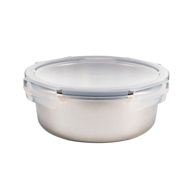 IKOO Stainless Steel Food Storage Containers with BPA-Free PP Lids